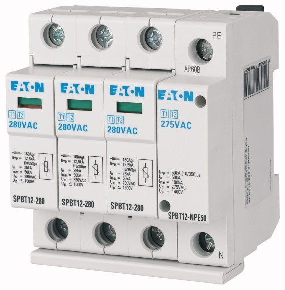 EAO 184750 SPBT12 280 3+NPE50 I+II 3+1 280V 3X50 100KA