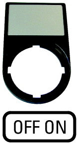 EAO 216499 M22S ST GB10 PORTE ETIQUETTE COMPLET 30X50