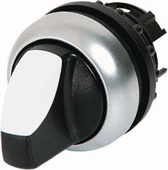 EAO 216823 M22 WRLK W SEL LUM LEVIER 2POS PERM BLANC