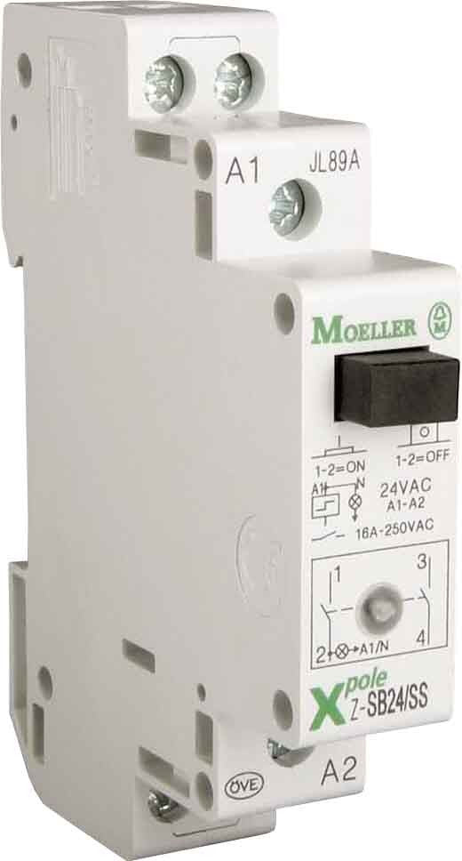 EAO 265303 Z SB23 SS SCHRITT FÜR SCHRITT RELAIS 24 V DC 2NO LED
