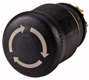 EAO 271499 M22S PVT PULS NOIR DECLENCHEMENT ROTATIF D'EMERG