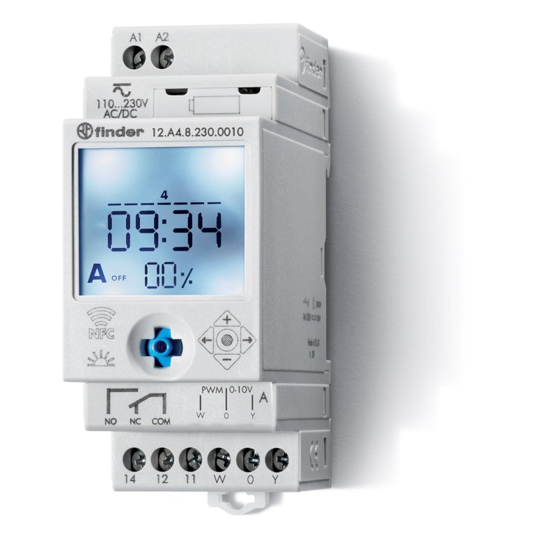 FIN 12A482300010 HORLOGE ASTRO HEBDOMADAIRE PWM 0 10V NFC