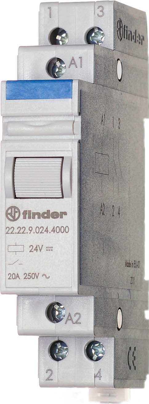 FIN 222281204000 RELAIS MONOSTABLE 17 5MM 2NO 20A