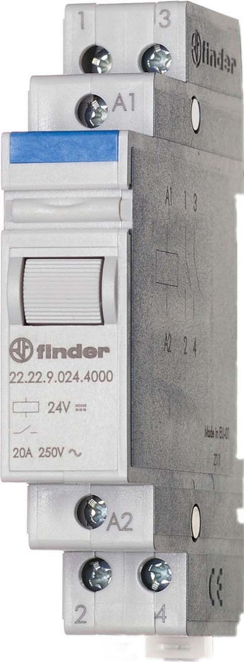 FIN 222290124000 RELAIS MONOSTABLE 17 5MM 2NO 20A