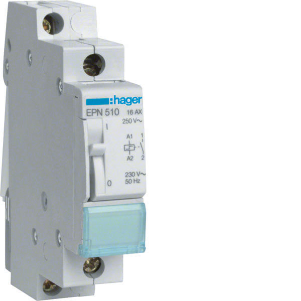 HAG EPN510 RELAIS PAS A PAS 16A 230V 1NA 1M