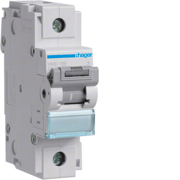 HAG HMD199 AUTO BREAK 1P 125A 15KA D 1 5M