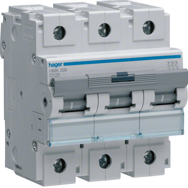 HAG HMK399 DISJONCTEUR 3P 125A 30KA C 4 5M