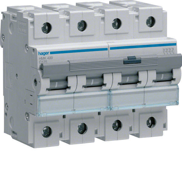HAG HMK499 DISJONCTEUR 4P 125A 30KA C 6M
