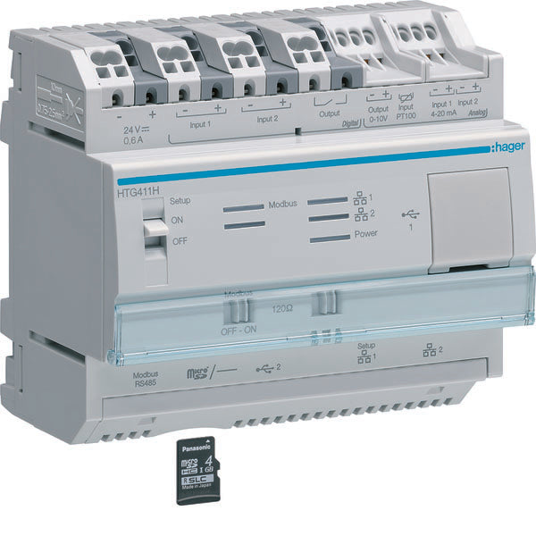 HAG HTG411H SERVEUR WEB AGARDIO MANAGER 24V DC 6M