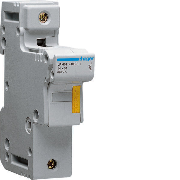 HAG LR601 SICHERUNGSHALTER NONACC 14X51 1P 1 5M