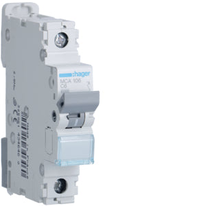 HAG MCA106 COMMUTATEUR AUTOMATIQUE 1P 6A 6 KA C 1M