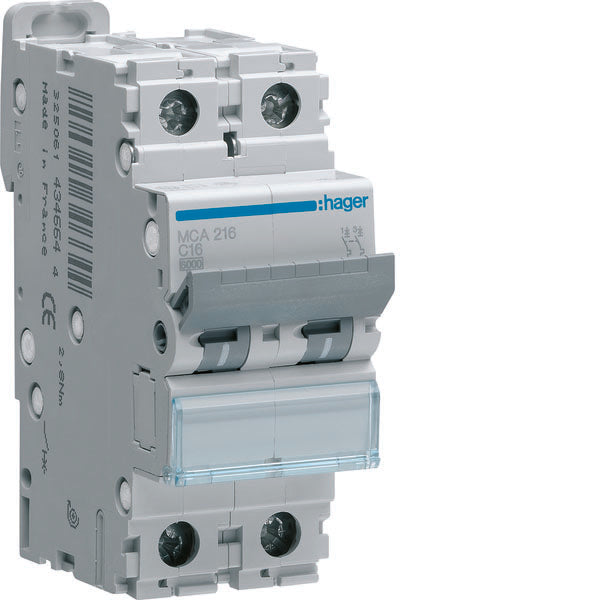 HAG MCA216 COMMUTATEUR AUTOMATIQUE 2P 16A 6 KA C 2M