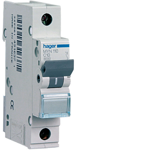 HAG MYN110 COMMUTATEUR AUTOMATIQUE 1P 10A 4 5KA C 1M