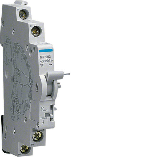 HAG MZ202 AUX CONT + SIGNAL DEFAUT 6A 230V 1 2M