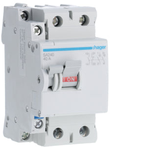 HAG SA240 INT NONAUT 2P 40A ACCES + 1C AUX 2 5M