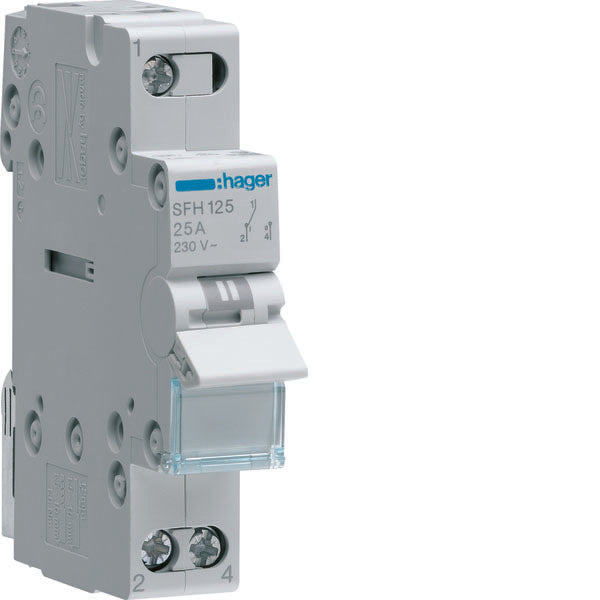 HAG SFH125 FWD 1 2 1 POLE 25A 1 MOD COM HIGH