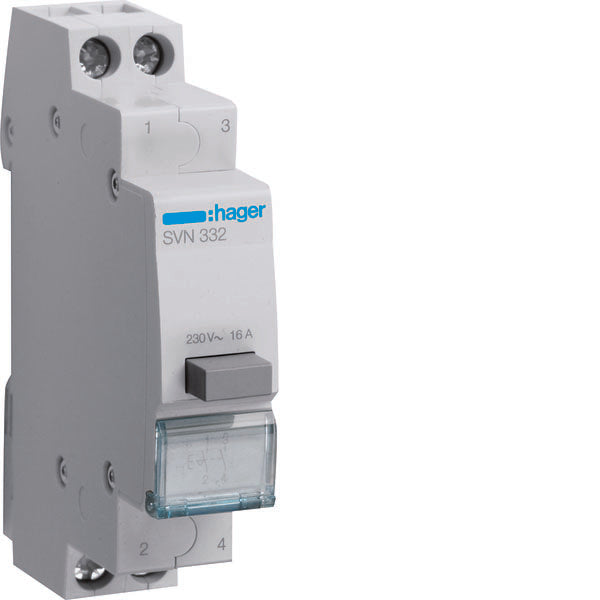 HAG SVN332 1 BOUTON DE MAINTIEN NON LUMINEUX 2NO 1M
