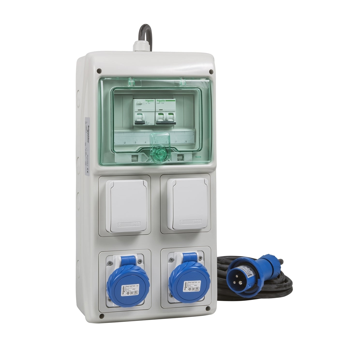 SNR 10511 PANNEAU ECS MOB IP55 4 PRISES INC