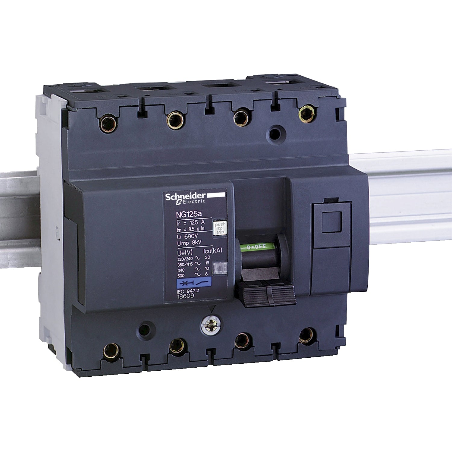 SNR 18609 Int Aut NG125a 4P 125A courbe C