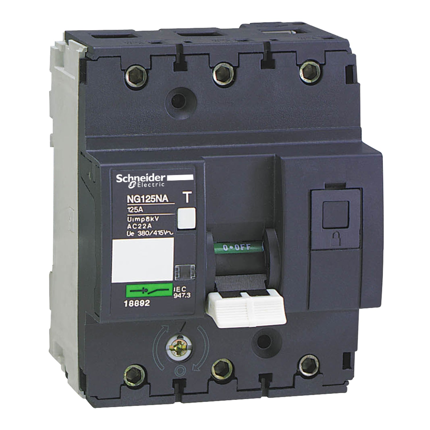 SNR 18892 Int Aut NG125NA 3P 125A