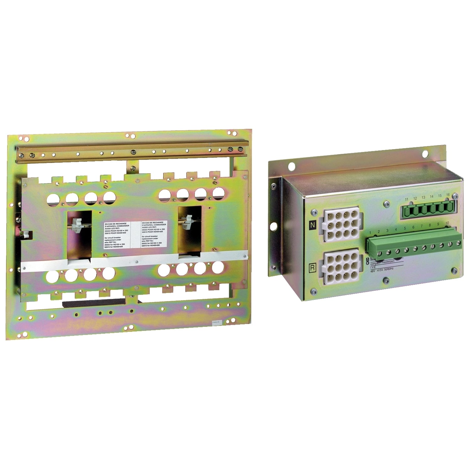 SNR 29350 Carte de communication NSX100 Télécom 250 Vac