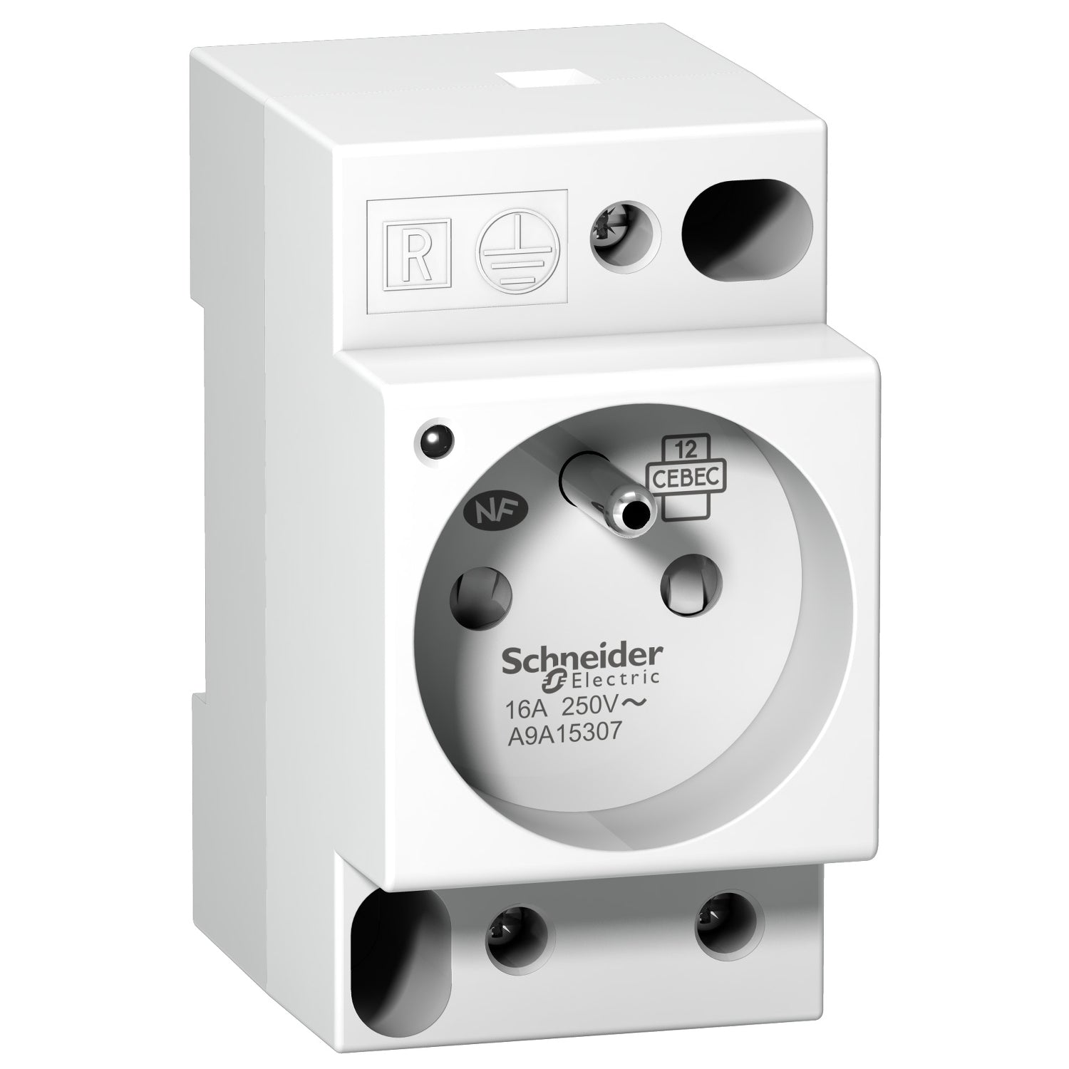 SNR A9A15307 iPC français 2P+T 16A 250Vac avec voyant