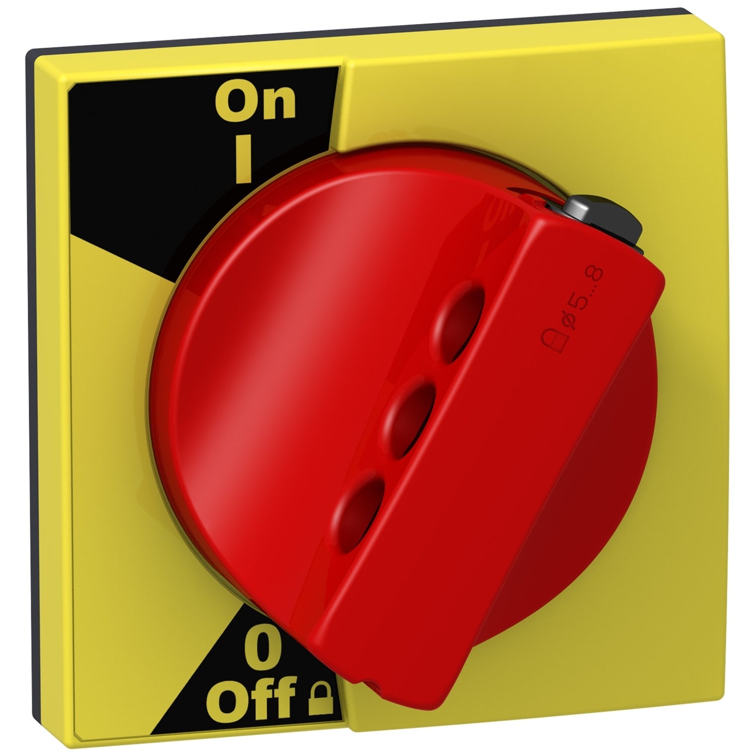 SNR A9A27006 Commande rotative rouge pour iC60