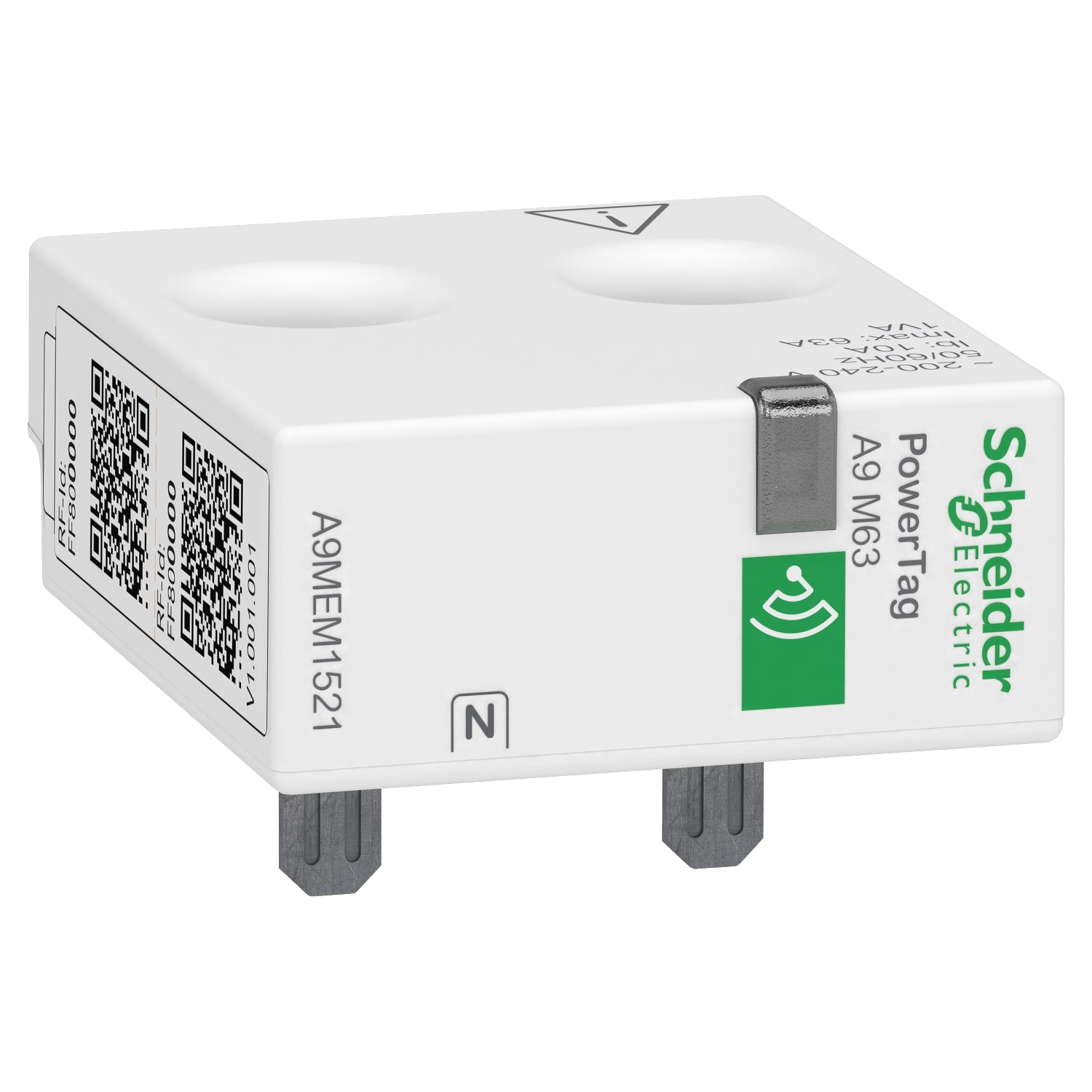 SNR A9MEM1521 Sens wirel PowerTag M63A 1P+N en amont