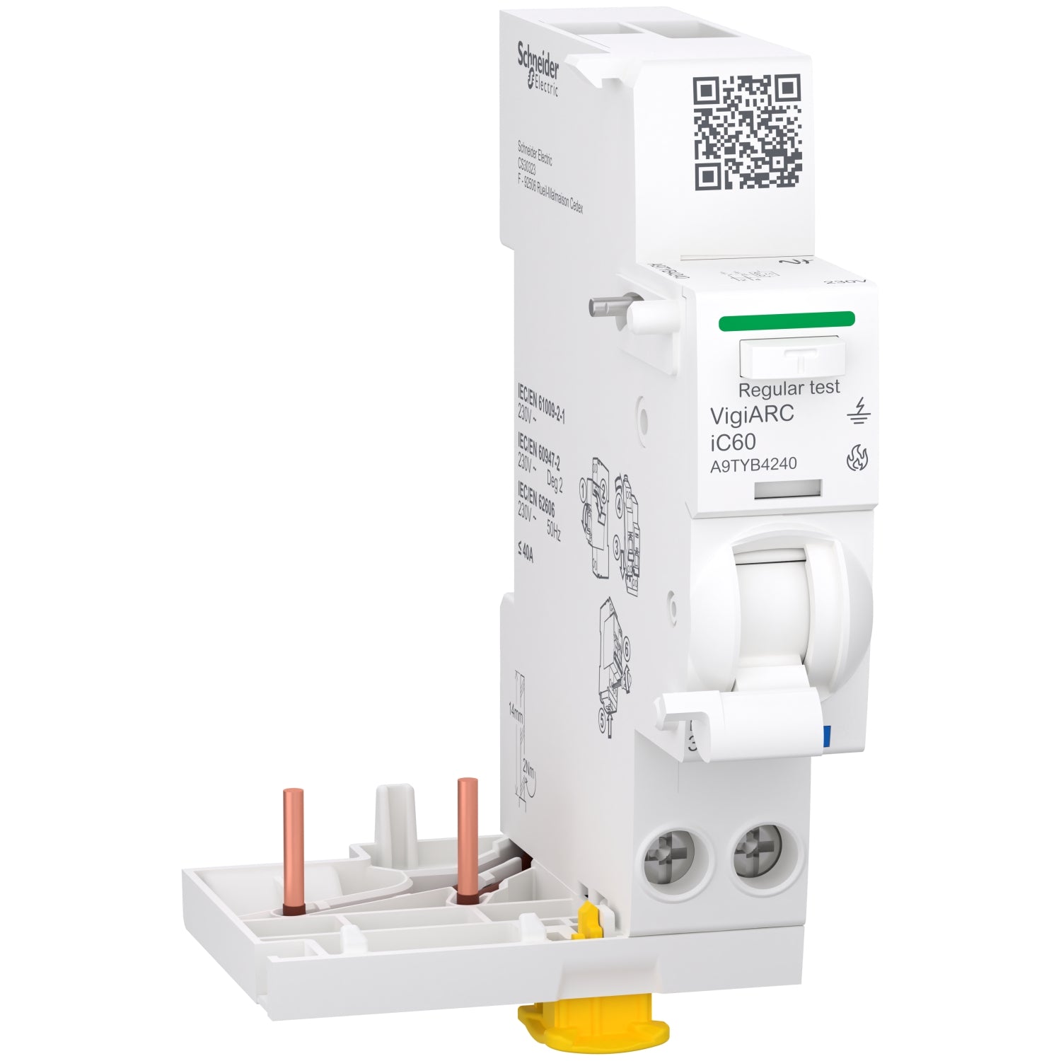 SNR A9TYB4240 VigiARC iC60 2P 40A 30mA type A OUI