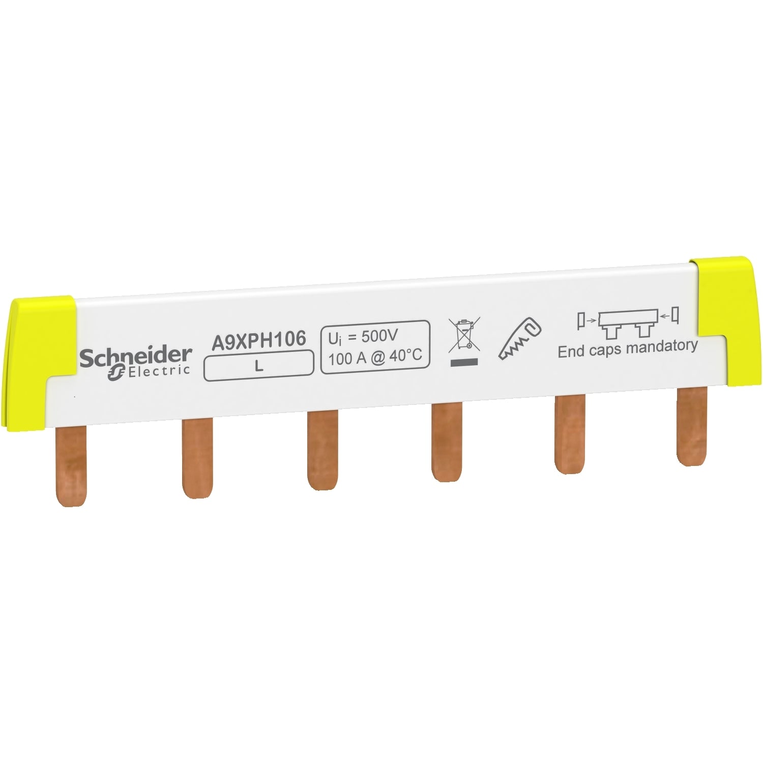 SNR A9XPH106 Peigne iC60 STI 1P 6 modules