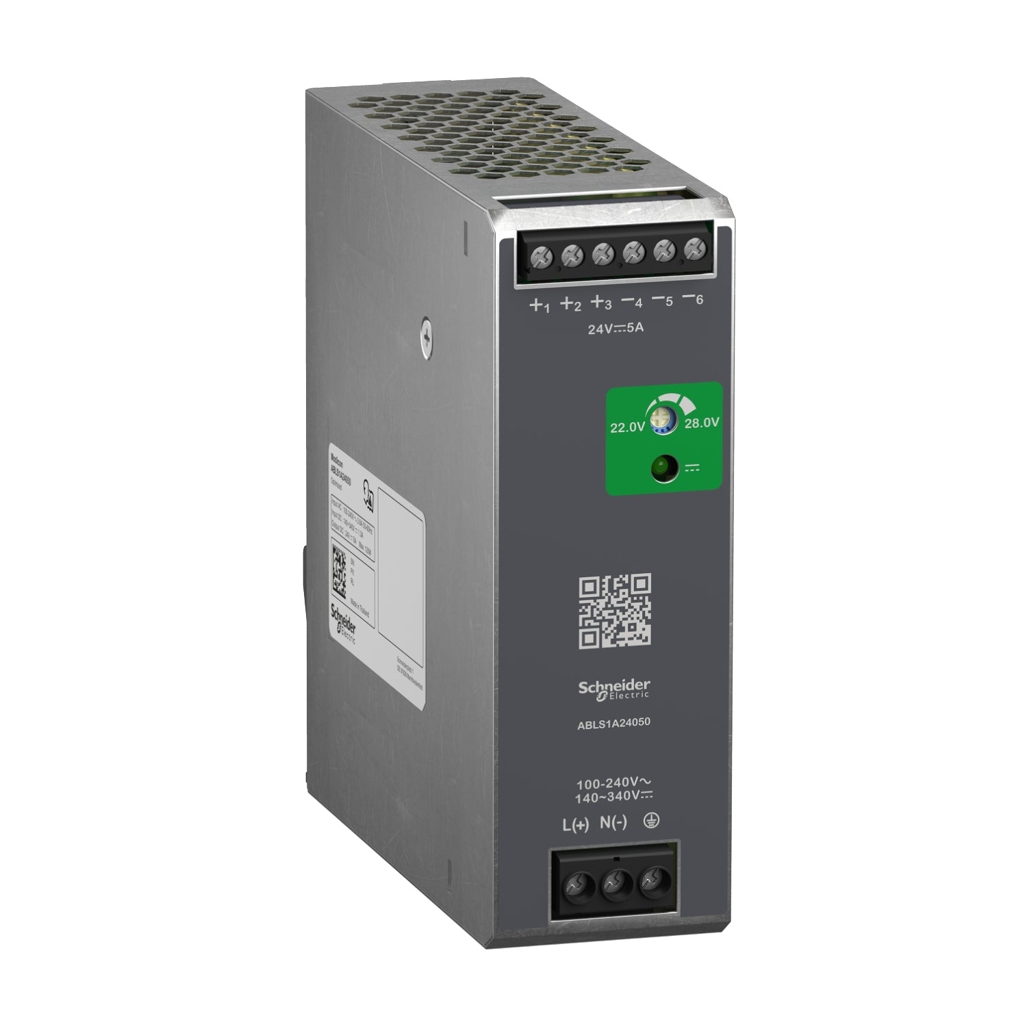 SNR ABLS1A24050 Alimentation 24V 5A 1PH Optimisé