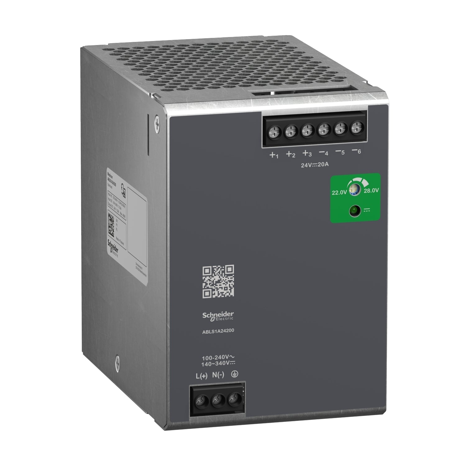 SNR ABLS1A24200 Alimentation 24V 20A 1PH Optimisé