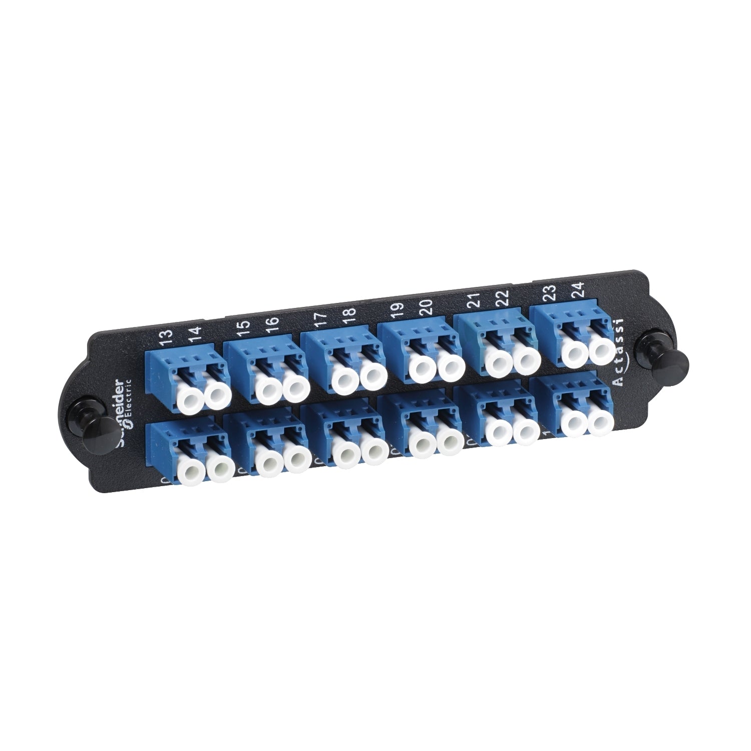 SNR ACTFM1UF2LC12PS Plaque 12 bus LC dpx SM