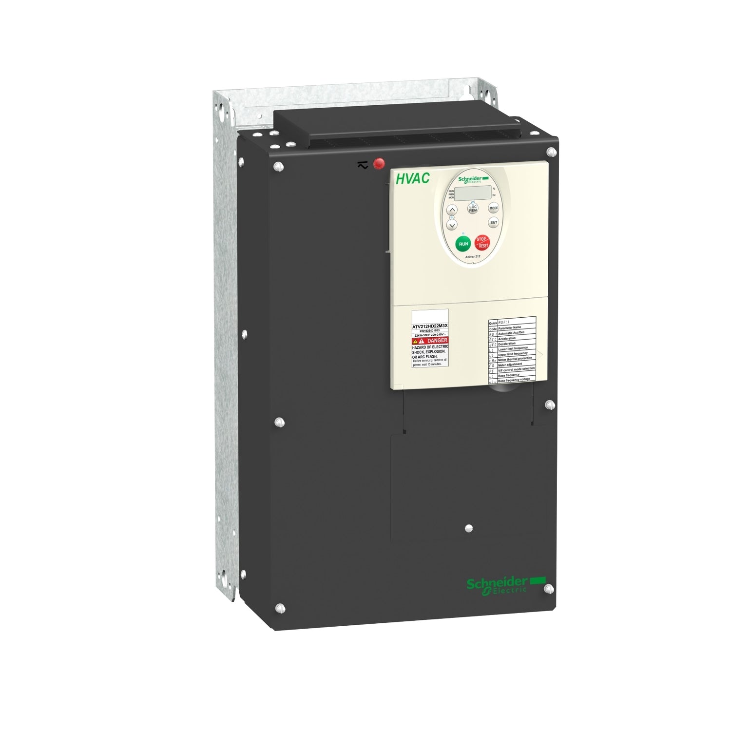 SNR ATV212HD22M3X ATV212 22KW 30HP 240VTRI SS CEM IP20