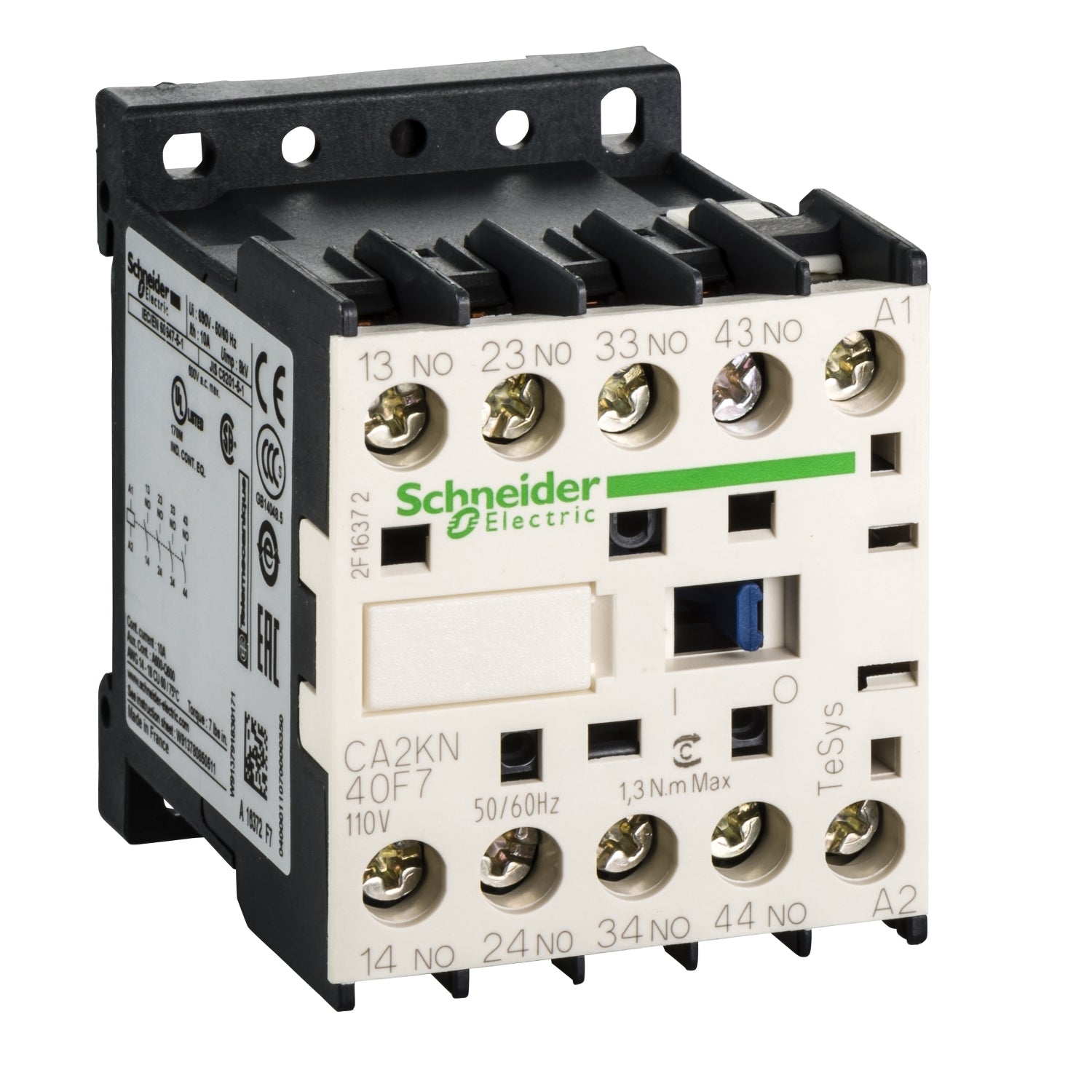 SNR CA2KN40F7 CONT VIS AUX 110V 50 60HZ