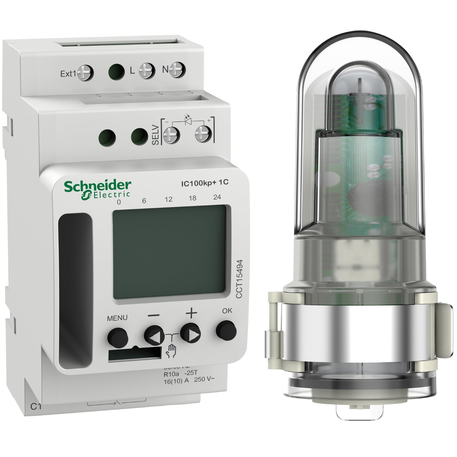SNR CCT15494 Dämmerungsschalter IC100kp+ SMART 1C 84 Speicher