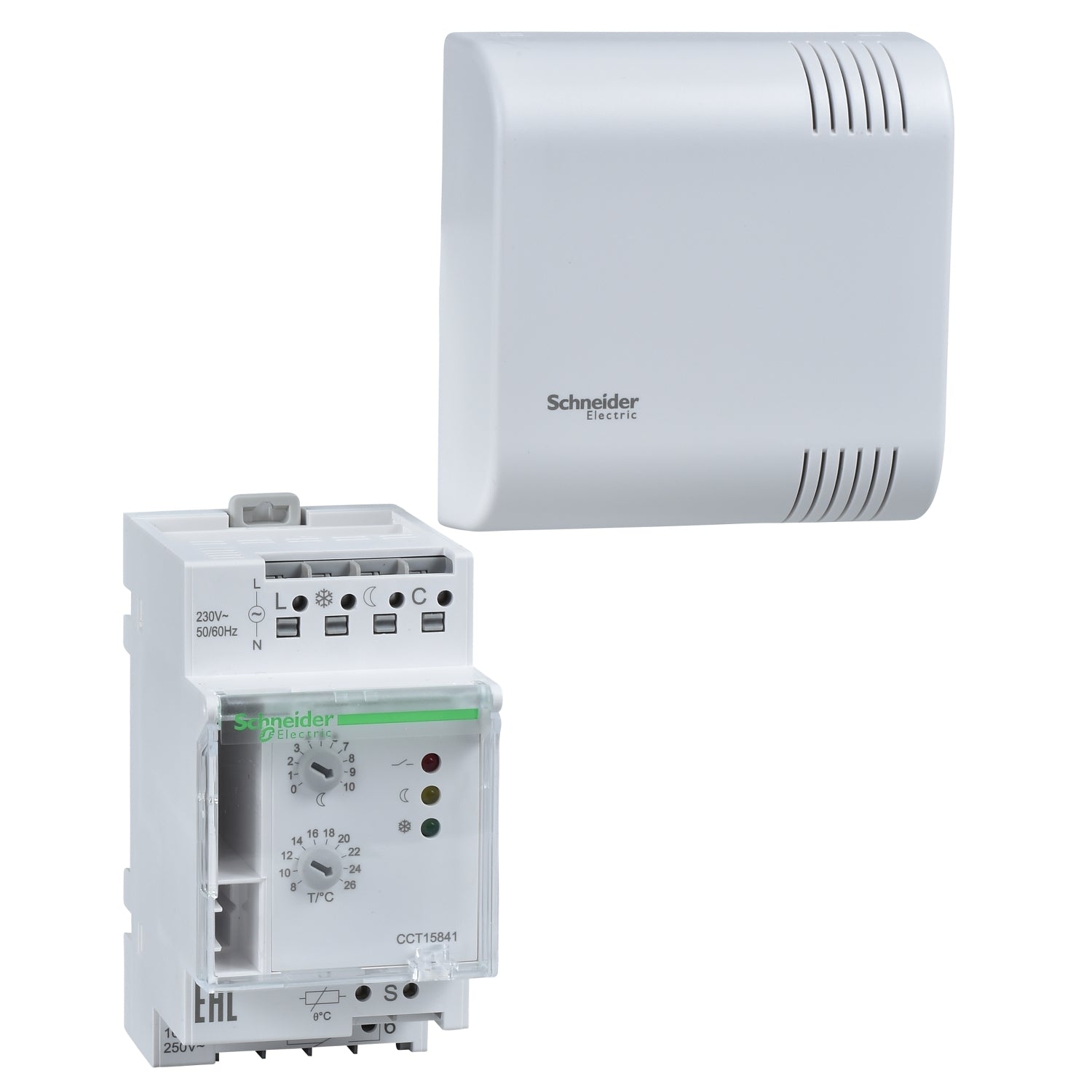 SNR CCT15841 Regelthermostat TH4 +8+26 C