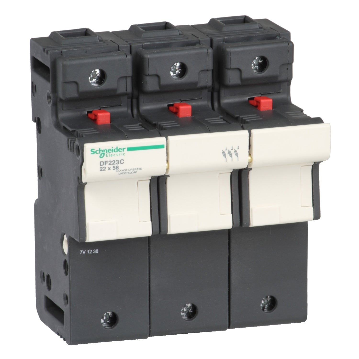 SNR DF223C Sicherungshalter 125A 22x58 3P
