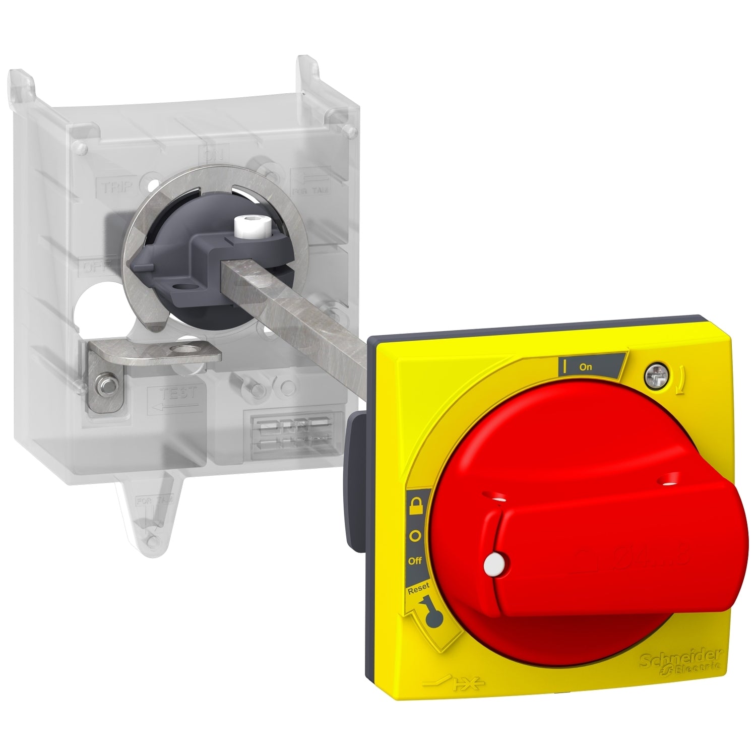 SNR GV3APN04 Kit IP65 pour poignée rouge GV3P GV3L