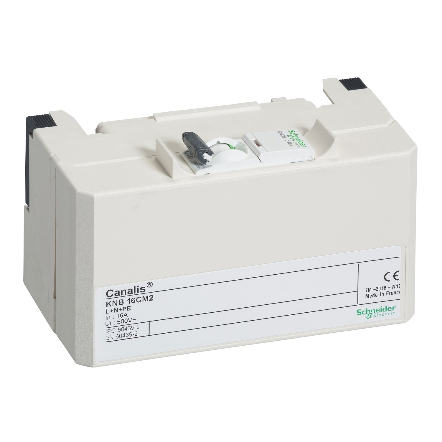SNR KNB16CM2 SP SEL PHASE 16A P+N IP41 + C60N