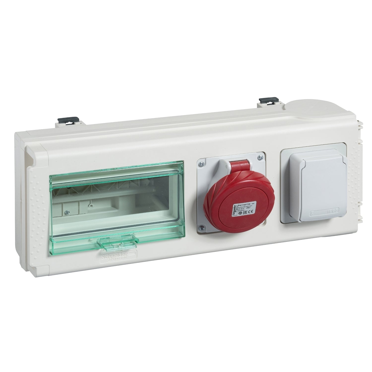 SNR KNB32CP11D FICHE DER 32A 2 SCHUKO + 8Mod