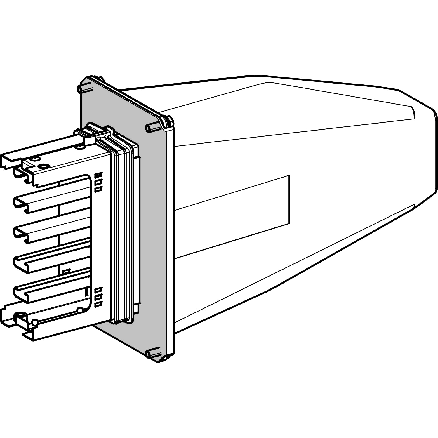 SNR KSA100AB4 ALIMENTATION EXTRÉMITÉ GAUCHE DROITE 100A