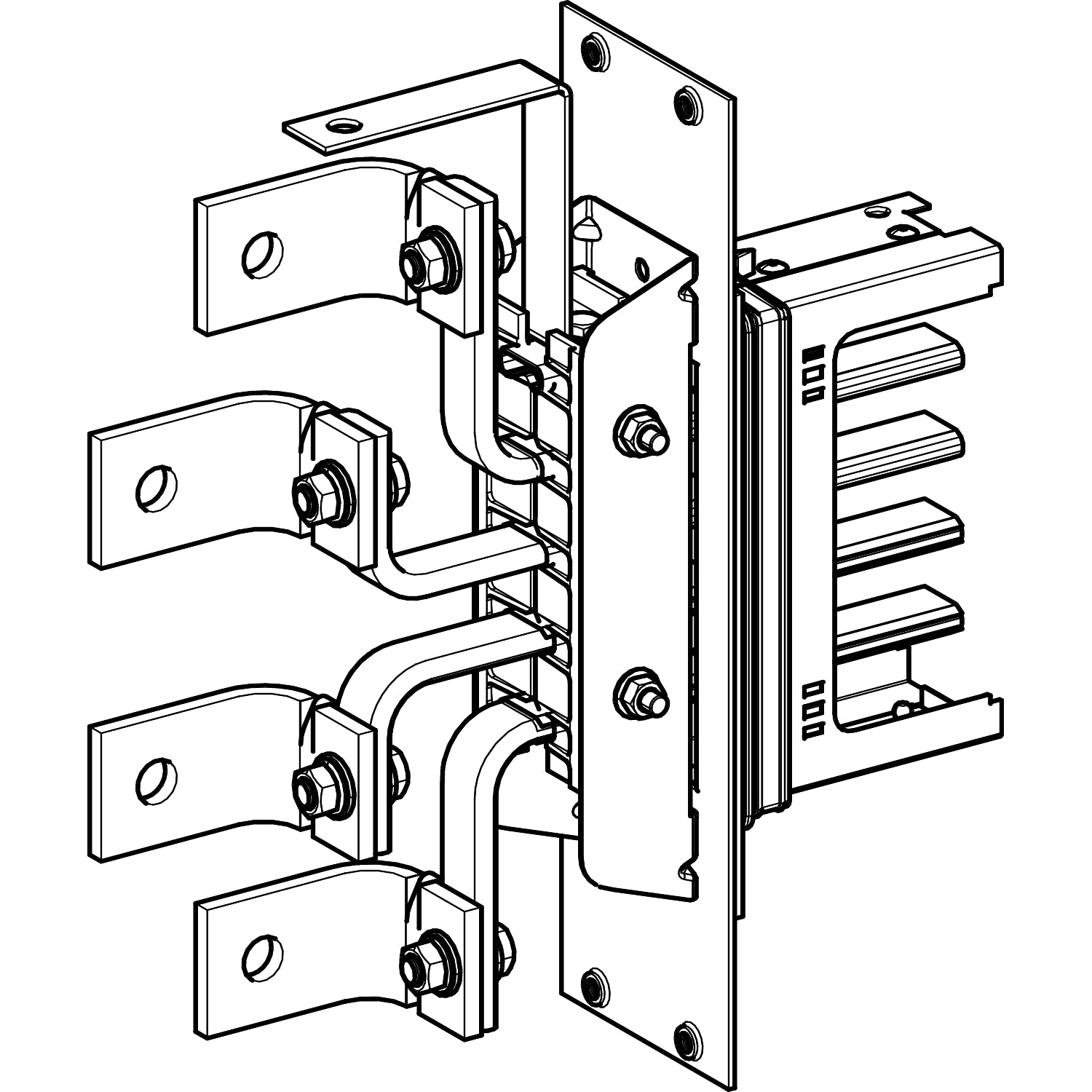 SNR KSA400AE4 CONNECTEUR PANNEAU EL 400A