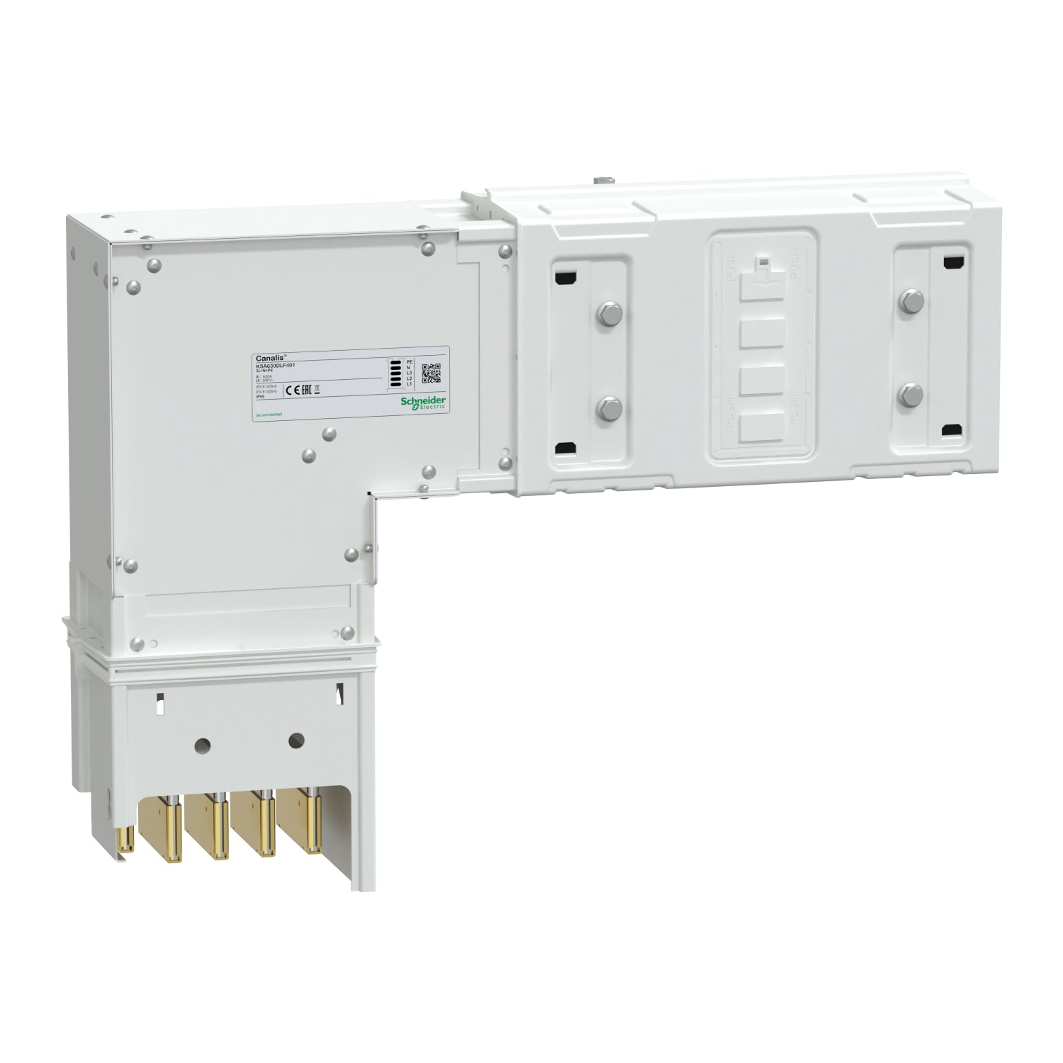 SNR KSA630DLF401 Ang vert pe est 4p 630A