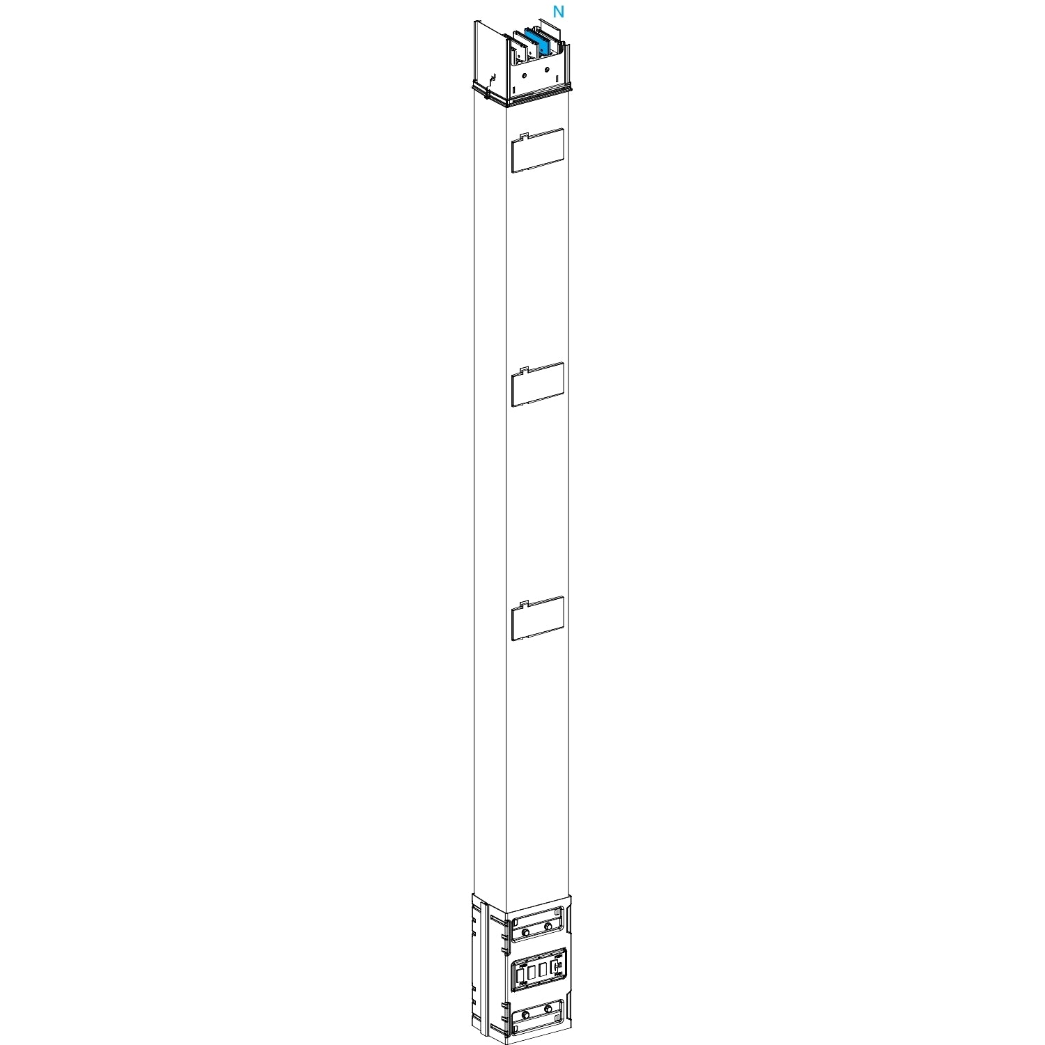 SNR KSA800EV4203 EL COL MON 800A 4P 2m 3 der