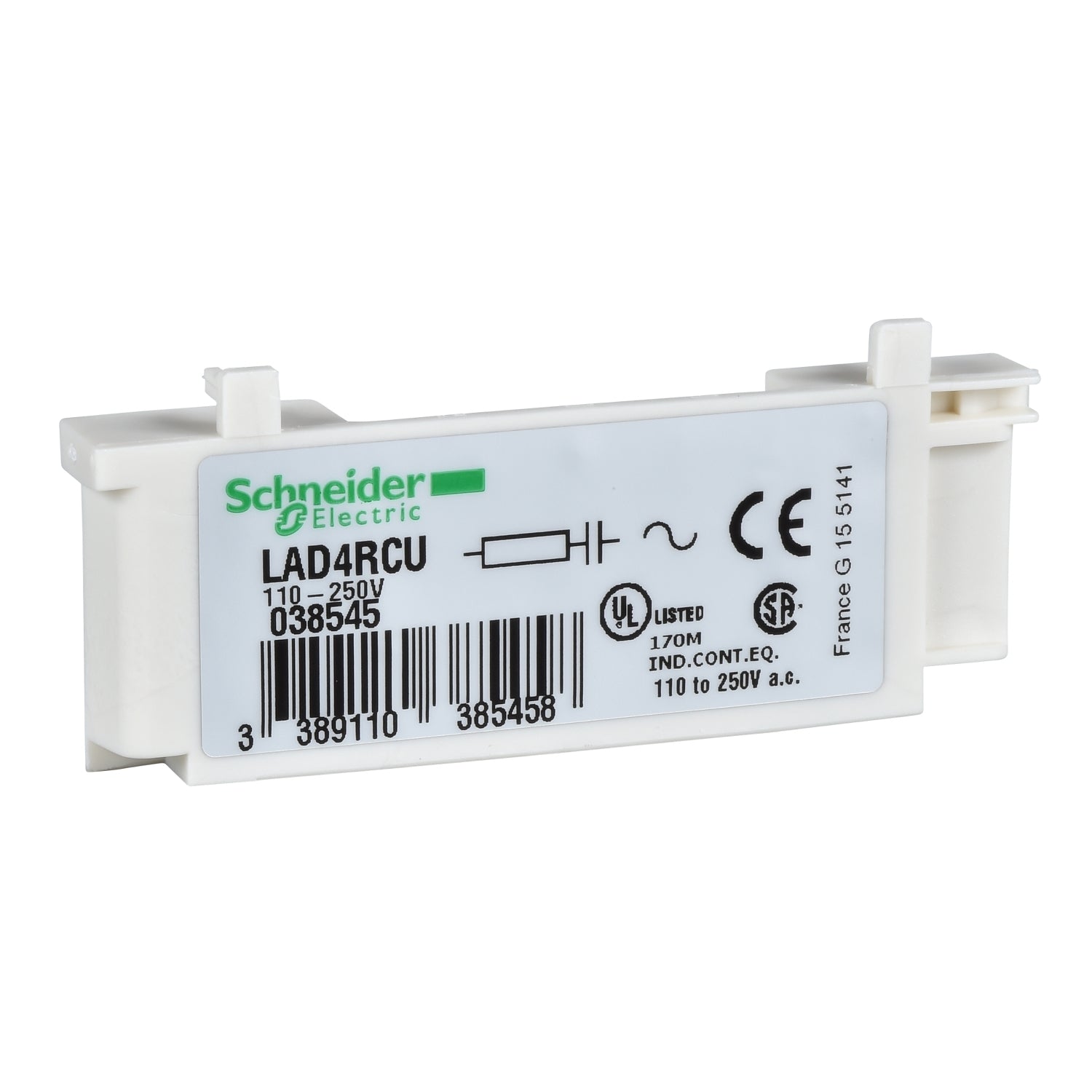 SNR LAD4RCE Filtre antiparasite RC 24 48VAC