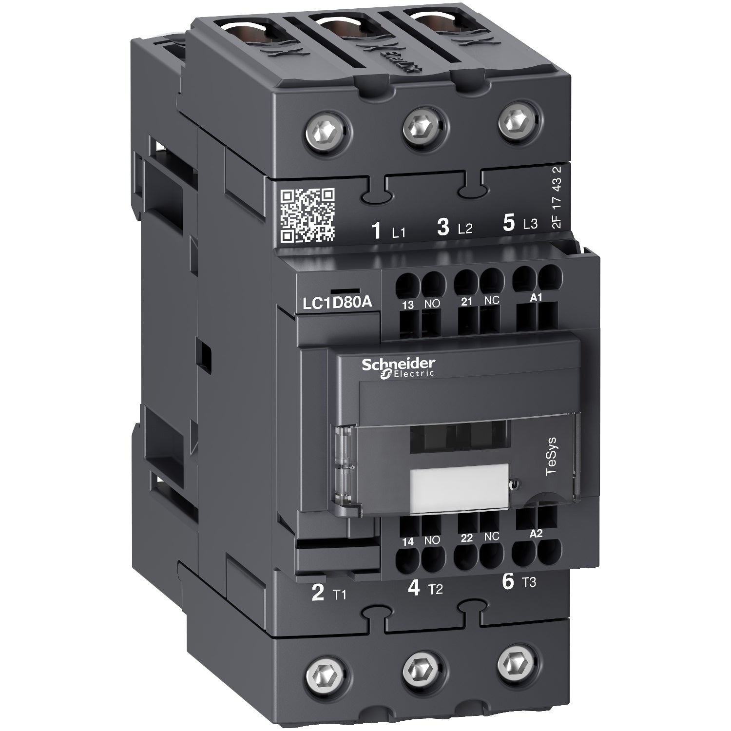 SNR LC1D80A3E7 Contacteur 80A 48VAC ressort