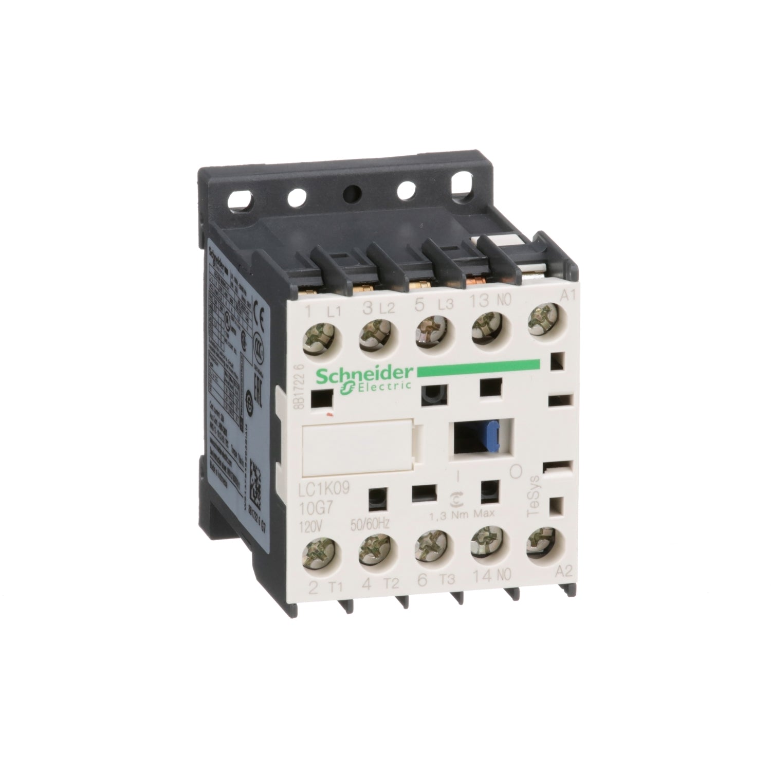 SNR LC1K0910G7 CONT K 3P SANS VIS 120V50 60HZ