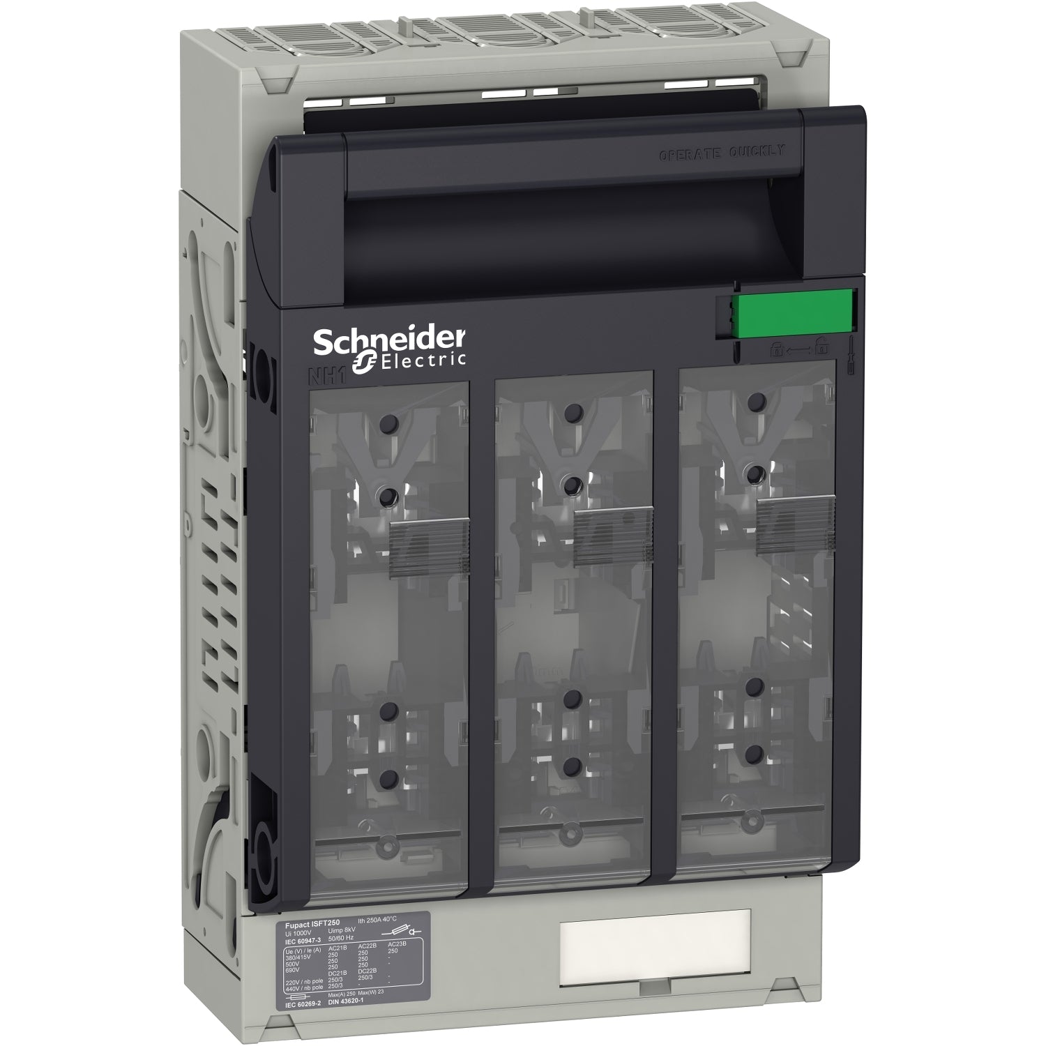 SNR LV480804 Connexion cosse ISFT250 3P