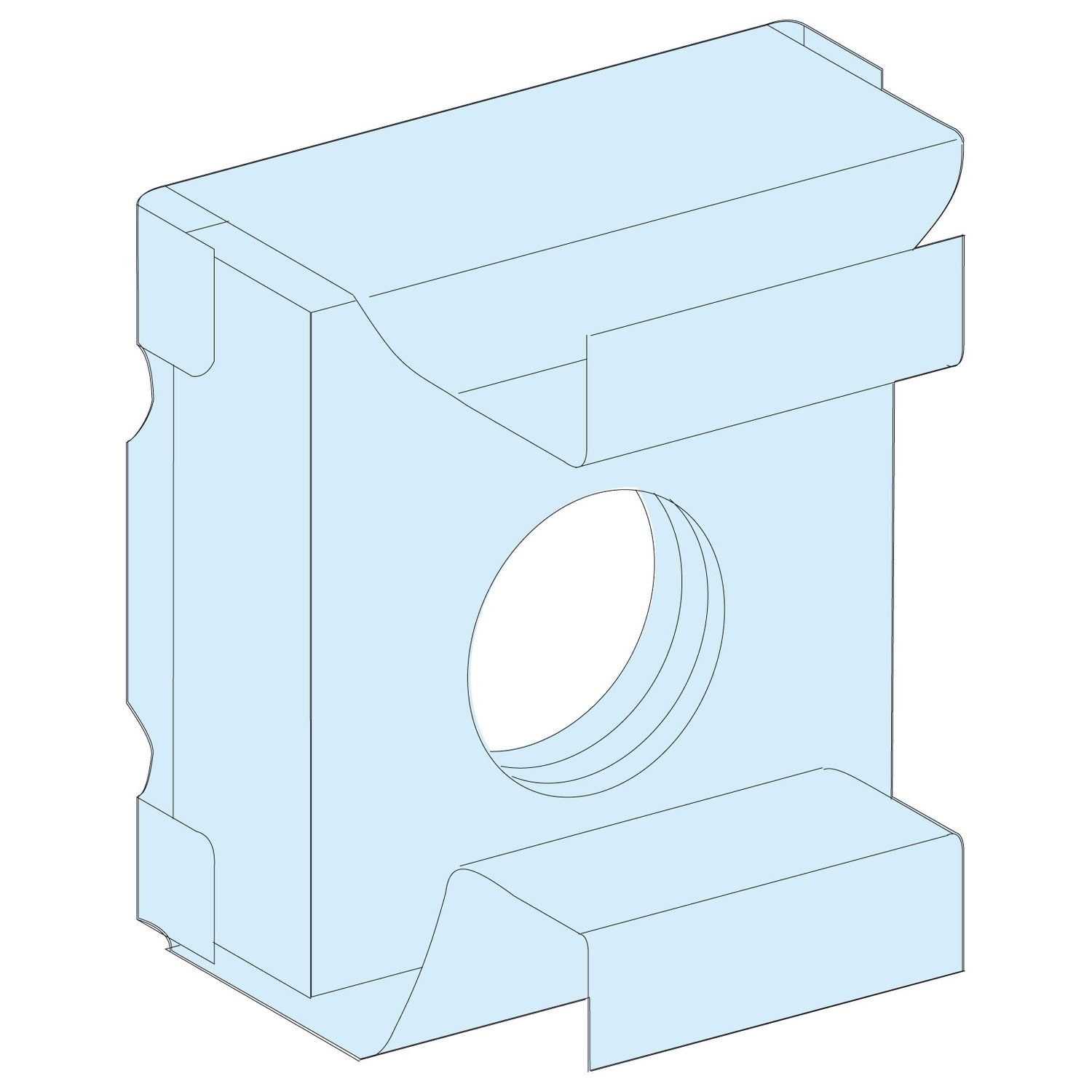 SNR LVS03194 20 Écrous hexagonaux entretoises M6